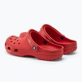 Férfi Crocs Classic varsity piros flip-flopok 5