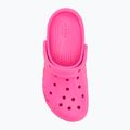 Crocs Baya Platform Clog flip flop elektromos rózsaszínű 6