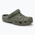 Papucs Crocs Classic Crocskin dusty olive
