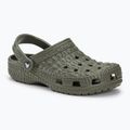 Papucs Crocs Classic Crocskin dusty olive 2