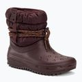 Női hótaposó Crocs Classic Neo Puff Luxe dark cherry