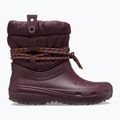 Női hótaposó Crocs Classic Neo Puff Luxe dark cherry 9
