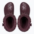Női hótaposó Crocs Classic Neo Puff Luxe dark cherry 11