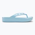 Női flip-flop papucs Crocs Classic Platform Meta Pearl blue calcite 2