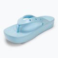 Női flip-flop papucs Crocs Classic Platform Meta Pearl blue calcite 7