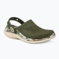 Crocs LiteRide 360 Marbled Clog army green/multi papucs 2