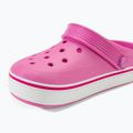 Crocs Crocband Clean Off Court Clog taffy rózsaszín gyermek flip-flopok 8