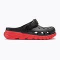 Crocs Duet Max II Clog fekete/varsity piros flip-flopok 3