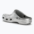 Papucs Crocs Classic Metallic Crocskin silver 4