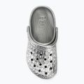 Papucs Crocs Classic Metallic Crocskin silver 6
