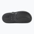 Női Crocs Baya Platform Lined Glitter Clog fekete aranyozott flip-flopok 5