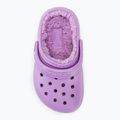 Gyerek papucs Crocs Classic Lined orchid 6