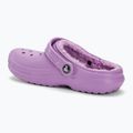 Gyerek papucs Crocs Classic Lined orchid 4