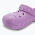 Gyerek papucs Crocs Classic Lined orchid 8