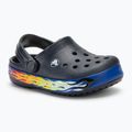 Crocs Crocband Lights Clog Gyermek flip-flop mélytengeri színben 2