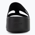 Női Crocs Gateway Platform H-Strap flip-flopok fekete 6