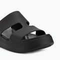 Női Crocs Gateway Platform H-Strap flip-flopok fekete 7