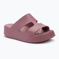 Női Crocs Gateway Platform H-Strap flip-flop cassis