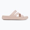 Női papucsok Crocs Getaway Strappy quartz 2