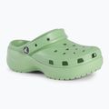Papucs, női Crocs Classic Platform Clog fair green