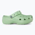 Papucs, női Crocs Classic Platform Clog fair green 3