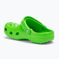 Crocs Classic Neon Highlighter Clog Gyerekek zöld nyálkás flip-flopok 4