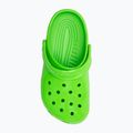 Crocs Classic Neon Highlighter Clog Gyerekek zöld nyálkás flip-flopok 6