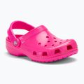 Crocs Classic Neon Highlighter Clog rózsaszín crush gyermek flip-flopok 2