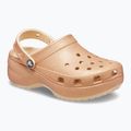 Crocs Classic Platform Glitter shitake női flip-flopok 9