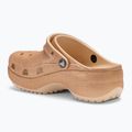 Crocs Classic Platform Glitter shitake női flip-flopok 4