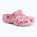 Papucsok Crocs Classic Valentines Day Clog flamingo