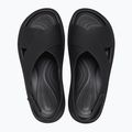 Női Crocs Brooklyn Luxe Cross Strap szandál fekete 11