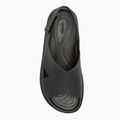Női Crocs Brooklyn Luxe Cross Strap szandál fekete 5