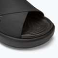 Női Crocs Brooklyn Luxe Cross Strap szandál fekete 7