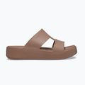 Női papucsok Crocs Gateway Platform H-Strap latte