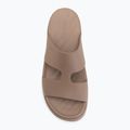 Női papucsok Crocs Gateway Platform H-Strap latte 5