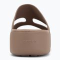 Női papucsok Crocs Gateway Platform H-Strap latte 6