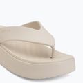 Női flip-flop papucsok Crocs Gateway Platform stucco 7