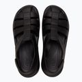 Női Crocs Stomp Fisherman szandál fekete 2