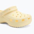 Női Crocs Classic Platform Clog vajkrém flip-flopok 8