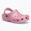 Crocs Classic Glitter Clog Gyermek flip-flop rózsaszín tweed csillogás 2
