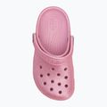 Crocs Classic Glitter Clog Gyermek flip-flop rózsaszín tweed csillogás 6