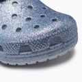 Crocs Classic Glitter Clog Gyermek fagyott csillámos flip-flopok 8
