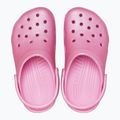 Crocs Classic Glitter Clog Gyerek flip flop rózsaszín tweed csillogás 4