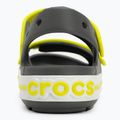Crocs Crocband Cruiser Kids szandál pala szürke/acidia 6