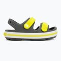 Crocs Crocband Cruiser Toddler szandál pala szürke/acid 2