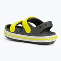 Crocs Crocband Cruiser Toddler szandál pala szürke/acid 3