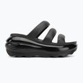 Crocs Mega Crush Triple Strap flip-flop fekete 2