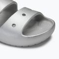 Crocs Classic Metallic Sandal V2 szandál ezüst flip flopok 7