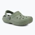 Papucs Crocs Classic Lined Clog moss/multi 2